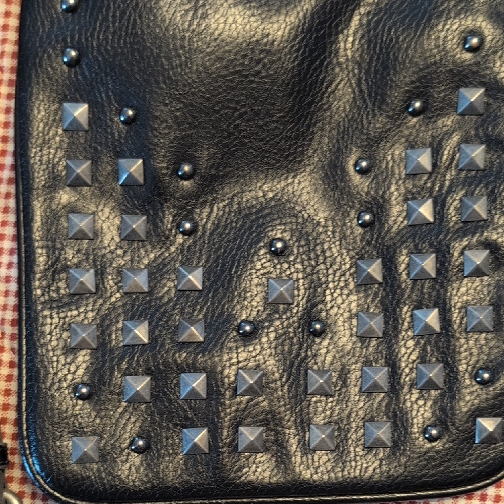 Nine West Black Studded Crossbody Bag - Picture 2 of 9